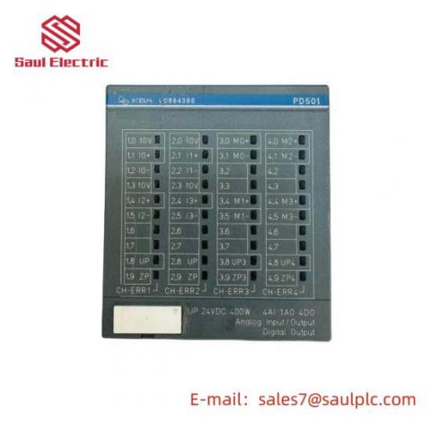 ABB 1SAP260100R3001 PD501-4CH Analog I/O Module, Precision Control Solutions