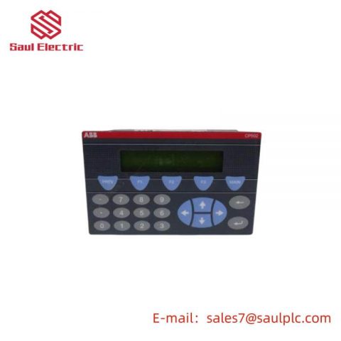 ABB CP502 Text Display Panel: Advanced Control System Interface, 1SBP260190R1001-A