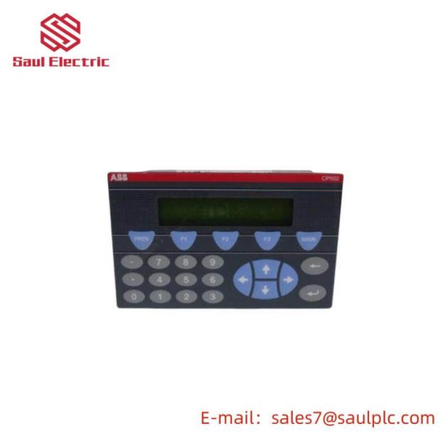 ABB CP502 Text Display Panel: Advanced Control System Interface, 1SBP260190R1001-A