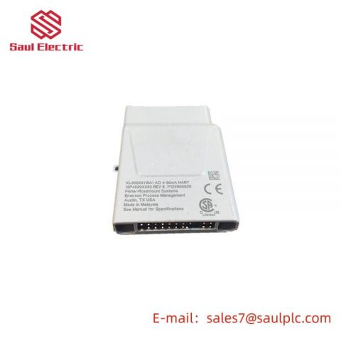 Emerson 12P4627X082: Discrete Output Module for High-Side Control, 24V Power Supply