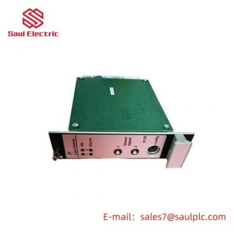 Emerson A6120 Seismic Vibration Monitor - Precision Monitoring for Industrial Control Systems