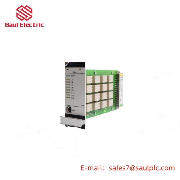 EMERSON A6740 Relay Output Module, Industrial Control Automation
