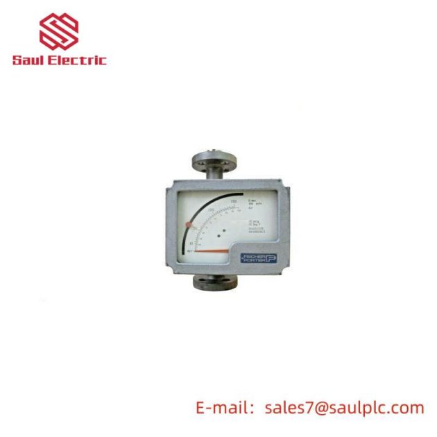 Fischer & Porter 10A1252N Flow Meter, Industrial Measurement Device