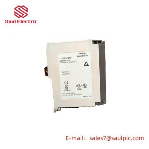 Schneider AS-BDAU-204 Analog Input Module, High Precision Industrial Control Component