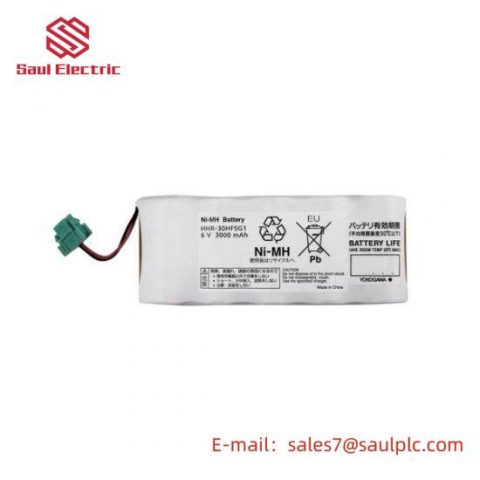 Yokogawa S9400UK 6V Battery Pack Assembly, for Industrial Automation Control