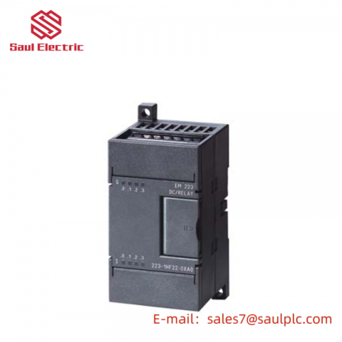 SIEMENS 6ES7 223-1BF22-0XA0 - Digital I/O Module, 4DI/4DO, DC 24V