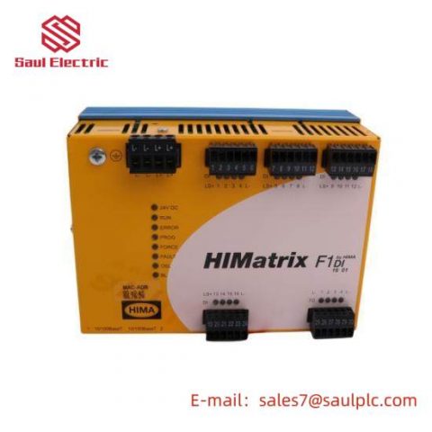 Hima F1 DI 16 01: Safety-Driven Control Module for Industrial Automation