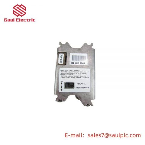 Fisher 38B5786X052 Relay Assembly for Industrial Controls